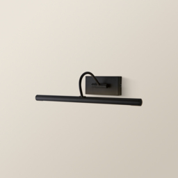 ValueLights Alana Matte Black LED Wall Light - Size: 20 x 11 x 46.5cm - Wilko - thumbnail 6