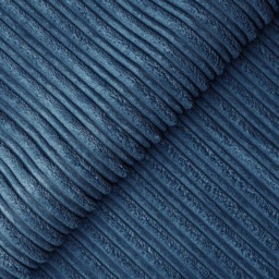 Luxor 2 Seater Marine Blue Jumbo Cord Scatter Back Sofa - Wilko - thumbnail 6