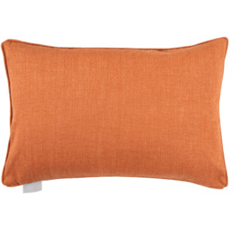 Voyage Maison Eden Sienna Printed Feather Rich Cushion 40 x 60cm - Size: 60 x 40cm - Orange - Wilko - thumbnail 4