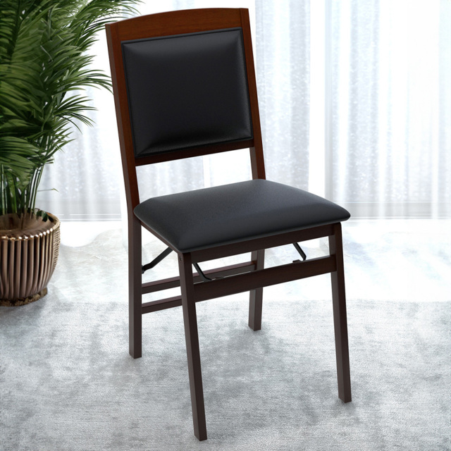 Costway Set of 2 Brown Dining Chair - Wilko - image 1