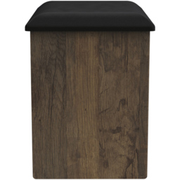 Crowndale Las Vegas Vintage Oak Dressing Table Stool - Wood - Wilko - thumbnail 5