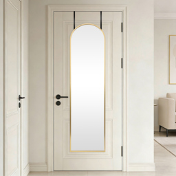 Arch Over the Door Mirror Gold - Wilko - thumbnail 3