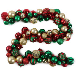 Sleigh Bells Classic Ring Bauble Garland Multicolour - Sleigh Bells Ring - Wilko - thumbnail 3