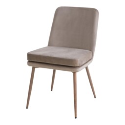 Pair of Elowyn Dining Chairs Taupe - Wilko - thumbnail 5