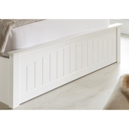Grayson King Size White Wooden Ottoman Bed Frame - Bedmaster - Wilko - thumbnail 4