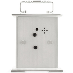 Acctim Gainsborough Silver Colour Carriage Clock - Size: 5.2 x 12.3 x 14.5cm - Wilko - thumbnail 6
