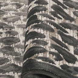 Mayfair Living Room Area Rug Metallic Sheen Contemporary Modern Leopard Design - Black 160cm x 230cm - Size: 230 x 160 x 0.7cm - Desire Rugs - Wilko - thumbnail 4