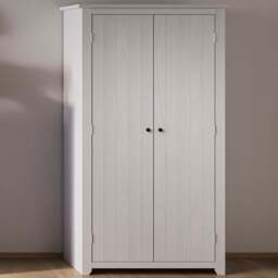 Havana 2 Door White Wardrobe - LPD Home - Wilko - thumbnail 1