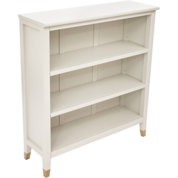 Palazzi 3 Shelves White Bookcase - Size: 3 Shelf - Wilko - thumbnail 5