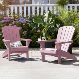 Keter Alpine Old Pink Adirondack Chair - Size: 96.5 x 81 x 93cm - Wilko - thumbnail 1