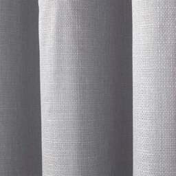 Divante Hoxton Silver Blackout Eyelet Curtains 168 x 183cm - Size: W 168 x D 183cm - Wilko - thumbnail 5