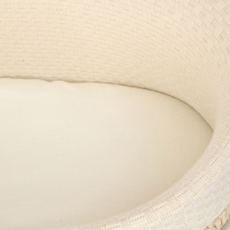 Clair de Lune Cream Organic Cotton Moses Basket Sheet 2 Pack - Size: 74 x 30 x 0.2cm - Wilko - thumbnail 3