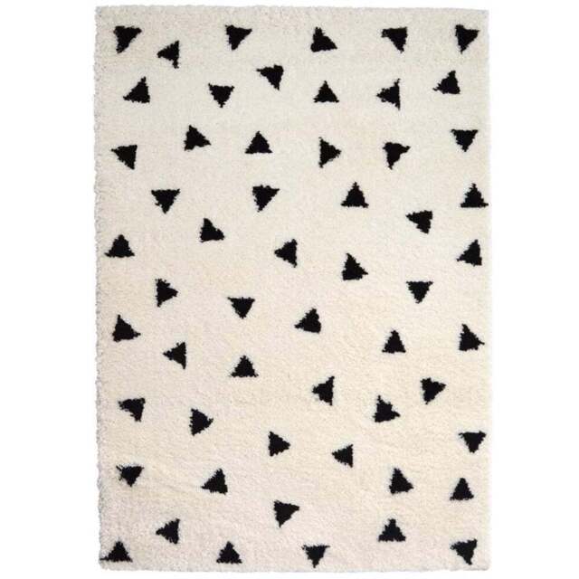 Homemaker Multicolour Snug Triangles Shaggy Rug 80 x 120cm - Wilko