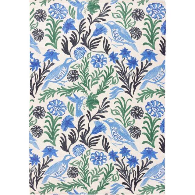 furn Alentejo Washable Ocean Outdoor Rug 120 x 170cm - Size: 170 x 120cm - Multi - furn. - Wilko - image 1