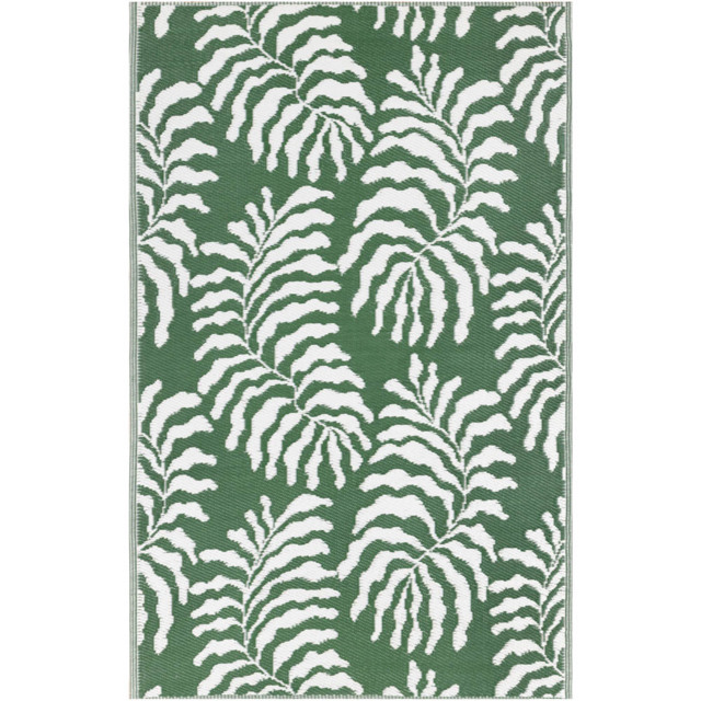 furn. Tocorico Green Recycled Outdoor Rug 120 x 120cm - Wilko - image 1