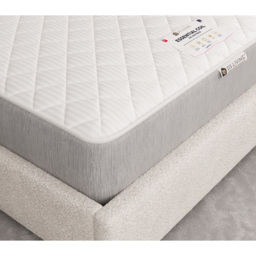 DS Living Tranquil Small Double 13.5g Bonnell Spring Gel Comfort Layer Mattress - White - Wilko - thumbnail 4