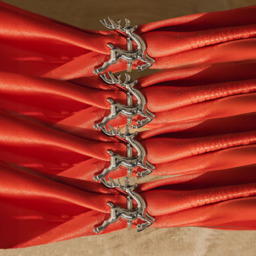Marco Paul Silver Christmas Stag Napkin Rings - Size: 5 x 4 x 4cm - Wilko - thumbnail 6