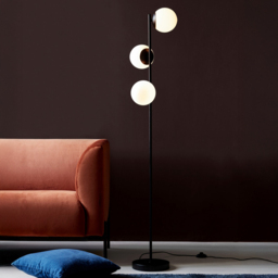 Nordlux Lilly Black Floor Lamp - Size: 150 x 15 x 150cm - Wilko - thumbnail 3