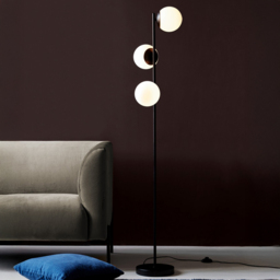 Nordlux Lilly Black Floor Lamp - Size: 150 x 15 x 150cm - Wilko - thumbnail 7