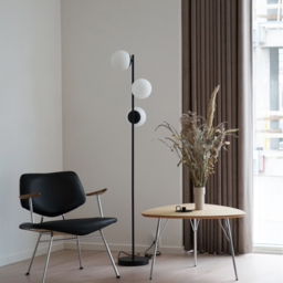 Nordlux Lilly Black Floor Lamp - Size: 150 x 15 x 150cm - Wilko - thumbnail 5
