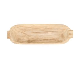 Wooden Finish Dough Bowl Natural - Wilko - thumbnail 1