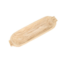 Wooden Finish Dough Bowl Natural - Wilko - thumbnail 3
