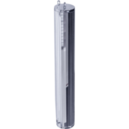 FX Lab Mirror Cylinder 60cm - Size: 9 x 9 x 60cm - Silver - FXLAB - Wilko