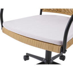 Brodie Office Chair Natural - Wilko - thumbnail 6