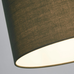 Lighting Collection Yates Green Drum Lamp Shade 30cm - Size: 21.5 x 31.5 x 31.5cm - Emerald - Wilko - thumbnail 5