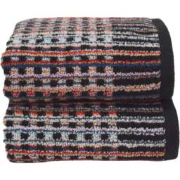 Allure Bath Fashions Carnival Multicoloured Recycled Cotton Hand Towel 2 Pack - Size: 50 x 75cm - Wilko - thumbnail 1