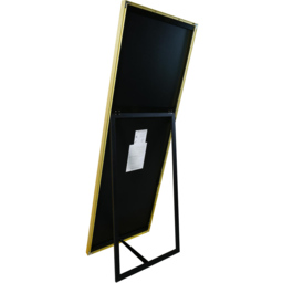 The Artus Gold Aluminium Wall Mirror 170 x 58cm - MirrorOutlet - Wilko - thumbnail 5