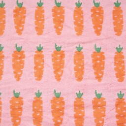 Carrot Towel - Pink/125cm - Wilko - thumbnail 4
