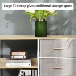 Portland 3 Drawers 2 Shelf Beige Chest of Drawers - Cream - Wilko - thumbnail 7