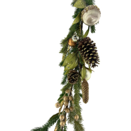 Festive Golden Bauble GarlandGreen - Wilko - thumbnail 4