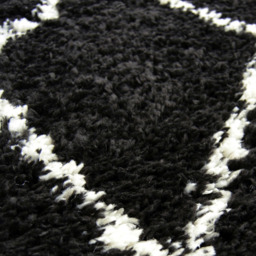 Homemaker Black Snug Nomadic Shaggy Rug 160 x 230cm - Wilko - thumbnail 4