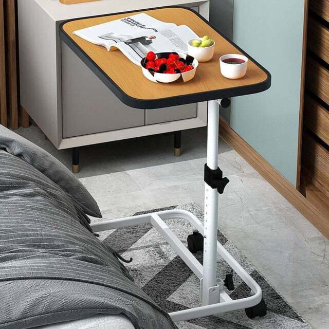 Costway Natural Portable Bedside Table - Size: 66 x 49 x 19cm - Cream - Wilko - image 1
