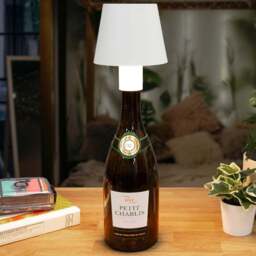 Global Gizmos Portable Bottle Lamp - Size: 12 x 10.5 x 10.5cm - Multi - Wilko - thumbnail 1