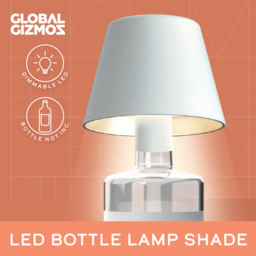 Global Gizmos Portable Bottle Lamp - Size: 12 x 10.5 x 10.5cm - Multi - Wilko - thumbnail 7