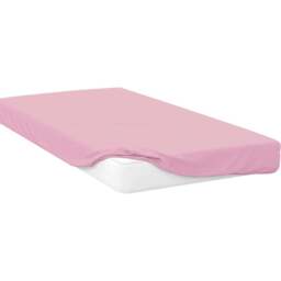 Opus King Size Pink Polycotton Fitted Bed Sheet - Wilko - thumbnail 1
