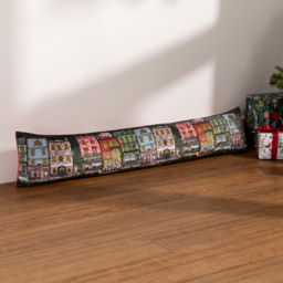 furn. Multicolour Christmas Festive Spirit Velvet Draught Excluder - Size: 20 x 92cm - Wilko - thumbnail 3