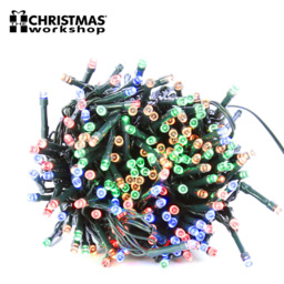 The Christmas Workshop 400 Multicolour LED String Light - Wilko - thumbnail 3