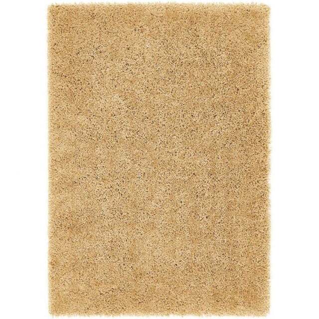 Origins Chicago Ochre Shaggy Rug 160 x 230cm - Yellow - Origins Rugs - Wilko - image 1