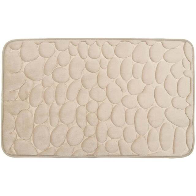 Pebble Bath Mat - Natural - Wilko