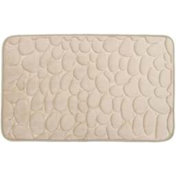 Pebble Bath Mat - Natural - Wilko - thumbnail 1