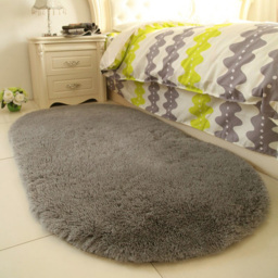 Living and Home Grey Shaggy Rug 100 x 180cm - Size: 3 x 100 x 180cm - Wilko - thumbnail 5