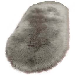 Living and Home Grey Shaggy Rug 100 x 180cm - Size: 3 x 100 x 180cm - Wilko - thumbnail 1