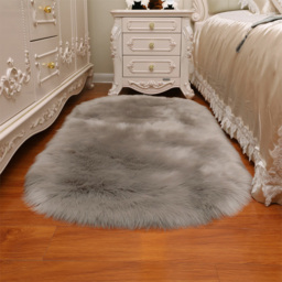 Living and Home Grey Shaggy Rug 100 x 180cm - Size: 3 x 100 x 180cm - Wilko - thumbnail 6