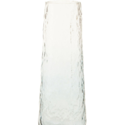 Premier Housewares Blue Brock Glass Vase Large - Size: 10.5 x 10.5 x 30.5cm - Wilko - thumbnail 4