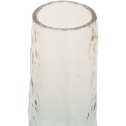 Premier Housewares Blue Brock Glass Vase Large - Size: 10.5 x 10.5 x 30.5cm - Wilko - thumbnail 5