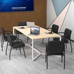 Costway Set of 2 Black Office Chair - Wilko - thumbnail 6